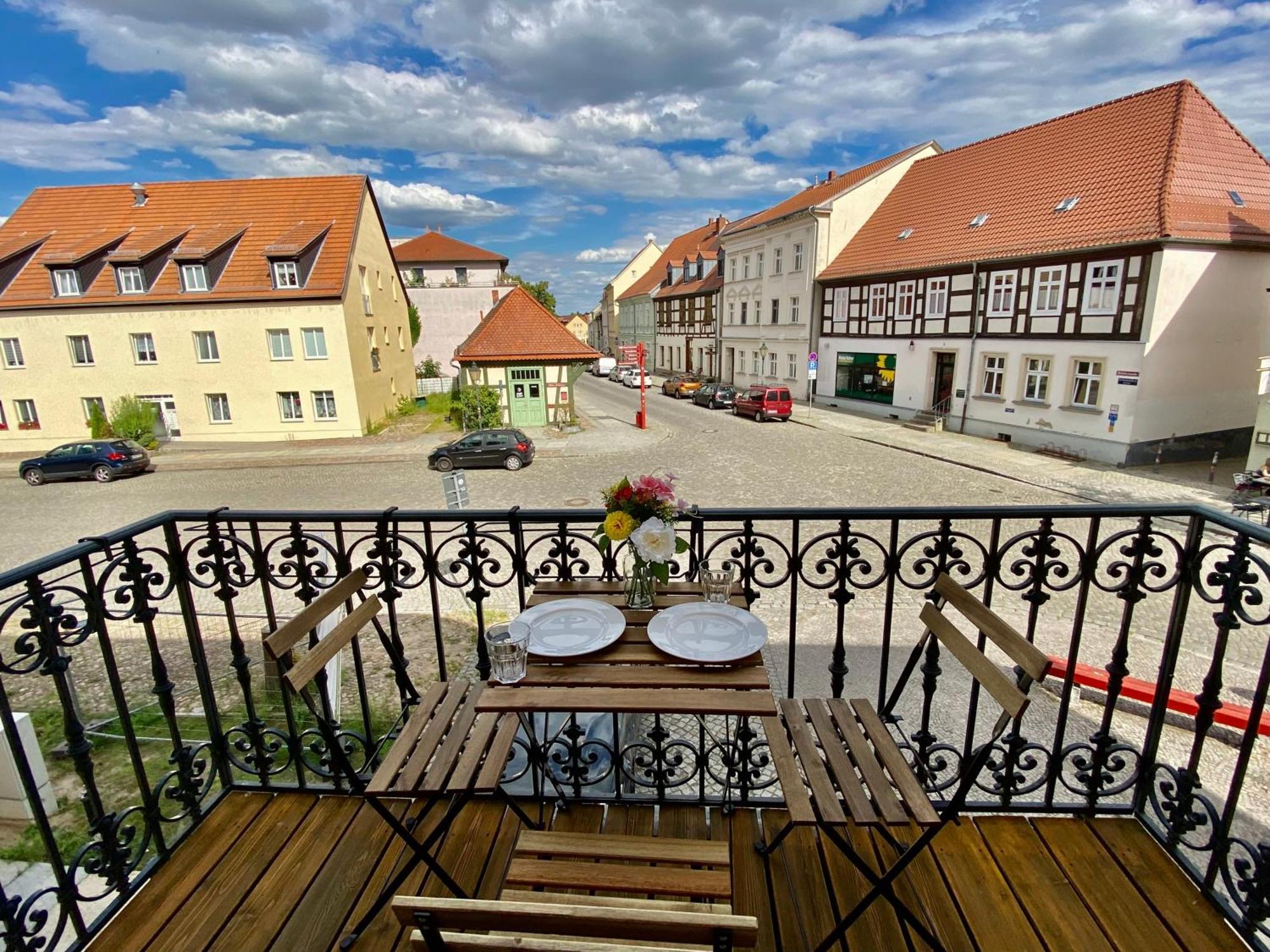 Apartments Am Markt Angermunde Buitenkant foto